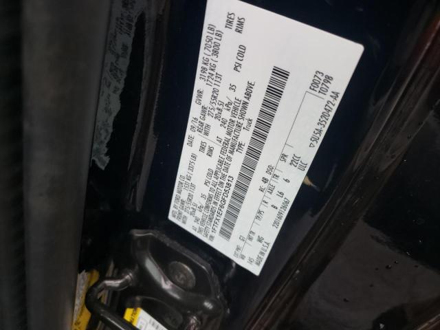 Photo 10 from auction – 2016 FORD F150 SUPER with VIN 1FTFX1EF6GFD53813