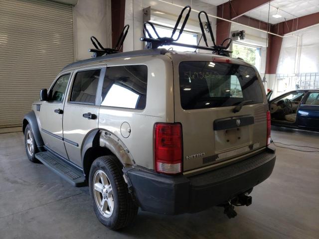 Photo 3 from auction – 2007 DODGE NITRO SXT with VIN 1D8GT28KX7W595746