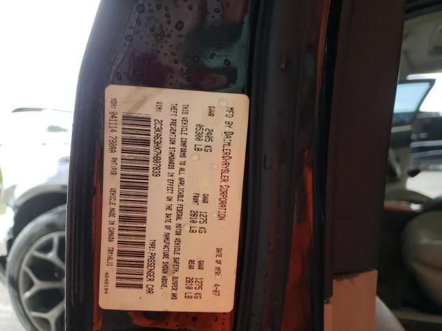 Photo 10 from auction – 2007 CHRYSLER 300C with VIN 2C3KA63HX7H807839
