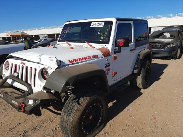 Photo 2 from auction – 2016 JEEP WRANGLER S with VIN 1C4GJWAG5GL113686