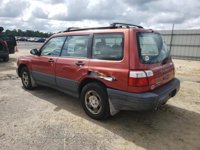 Photo 9 from auction – 2002 SUBARU FORESTER L with VIN JF1SF63522H715583