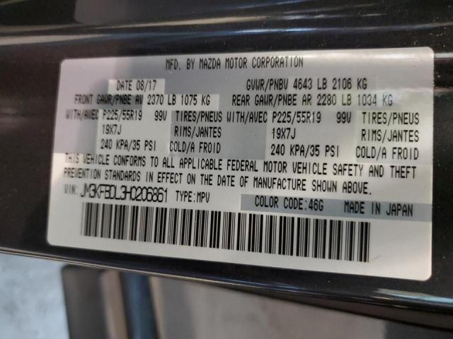 Photo 10 from auction – 2017 MAZDA CX-5 GRAND with VIN JM3KFBDL3H0206861