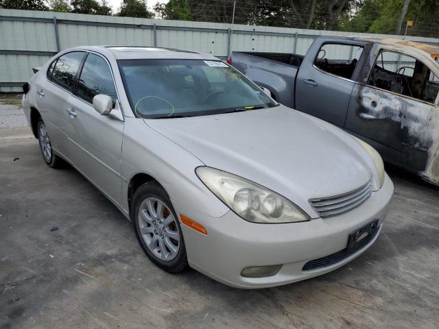 LEXUS ES 300 2003 with VIN JTHBF30G630090733 - Photo from auction