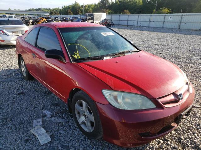 HONDA CIVIC DX V 2004 with VIN 1HGEM22144L007535 - Photo from auction