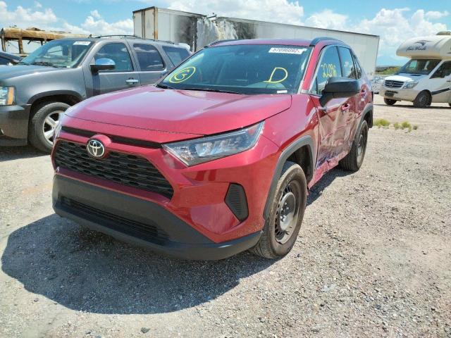 Photo 2 from auction – 2021 TOYOTA RAV4 LE with VIN 2T3H1RFV7MW167111