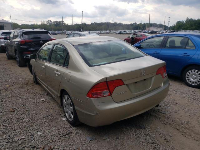 Photo 3 from auction – 2007 HONDA CIVIC LX with VIN 2HGFA16577H501734