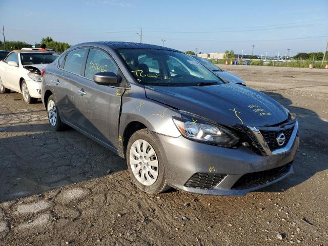 NISSAN SENTRA S 2019 with VIN 3N1AB7AP1KY342202 - Photo from auction