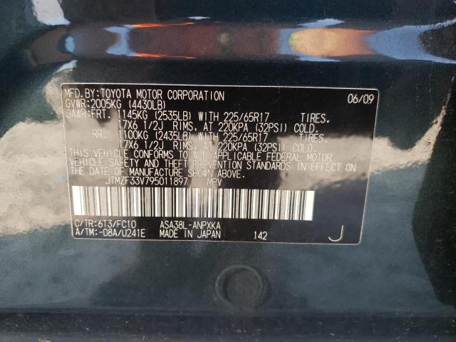 Photo 10 from auction – 2009 TOYOTA RAV4 with VIN JTMZF33V795011897