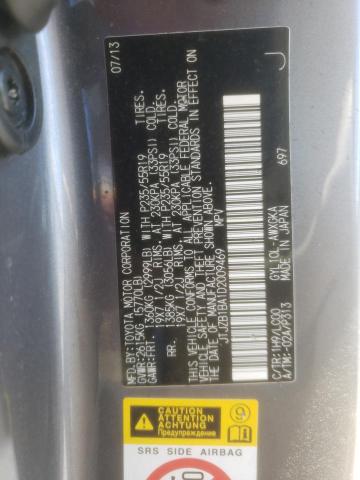 Photo 10 from auction – 2013 LEXUS RX 450 with VIN JTJZB1BA1D2009469
