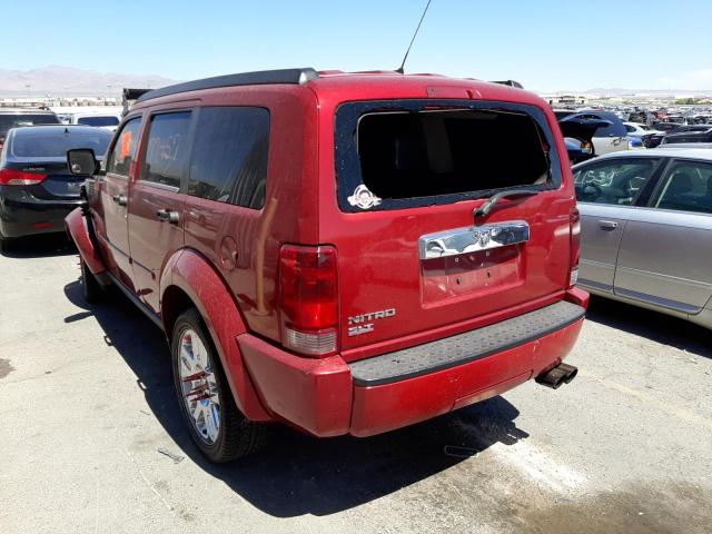 Photo 3 from auction – 2008 DODGE NITRO SLT with VIN 1D8GT58K38W114853