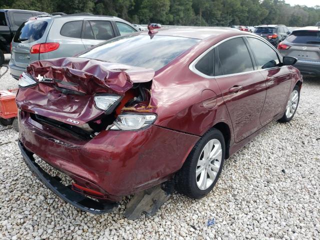 Photo 4 from auction – 2016 CHRYSLER 200 LIMITE with VIN 1C3CCCAB1GN105119