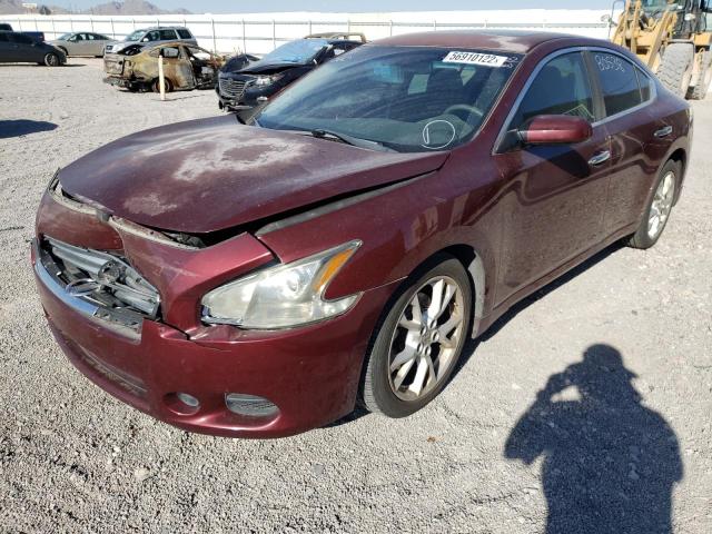 Photo 2 from auction – 2012 NISSAN MAXIMA S with VIN 1N4AA5AP8CC858772
