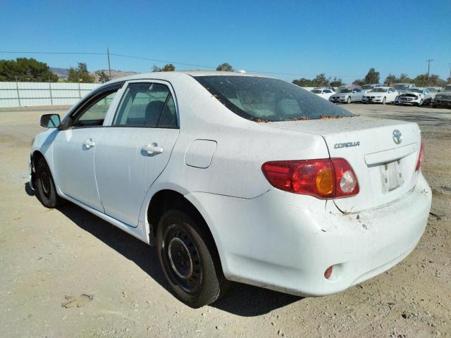 Photo 3 from auction – 2009 TOYOTA COROLLA BA with VIN 1NXBU40E59Z129059