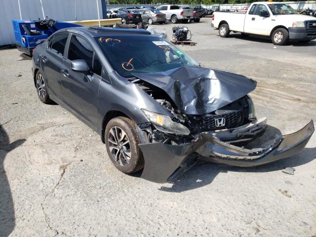 HONDA CIVIC EX 2013 with VIN 2HGFB2F86DH522311 - Photo from auction