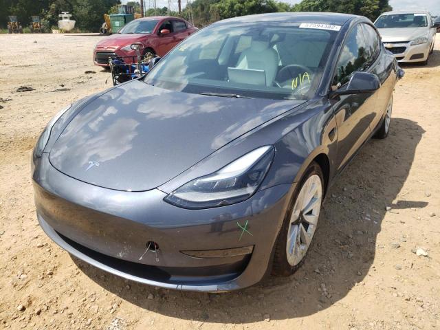 Photo 2 from auction – 2022 TESLA MODEL 3 with VIN 5YJ3E1EBXNF111274
