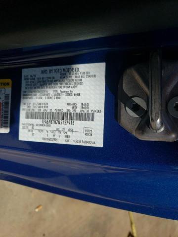 Photo 10 from auction – 2022 FORD MUSTANG with VIN 1FA6P8TH7N5127916