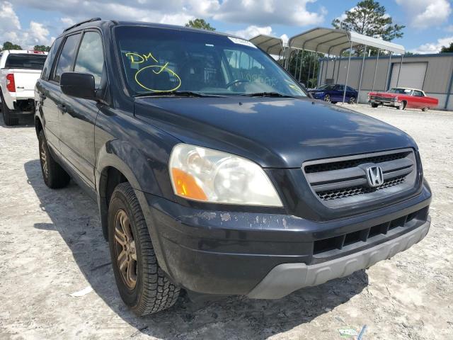 HONDA PILOT EXL 2003 with VIN 2HKYF18673H621842 - Photo from auction