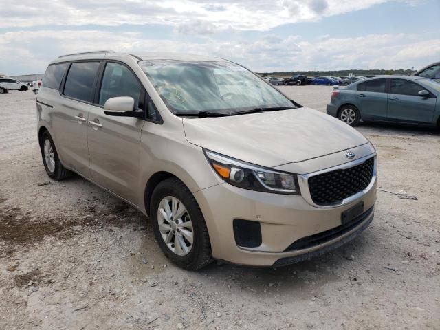 KIA SEDONA LX 2017 with VIN KNDMB5C19H6266641 - Photo from auction