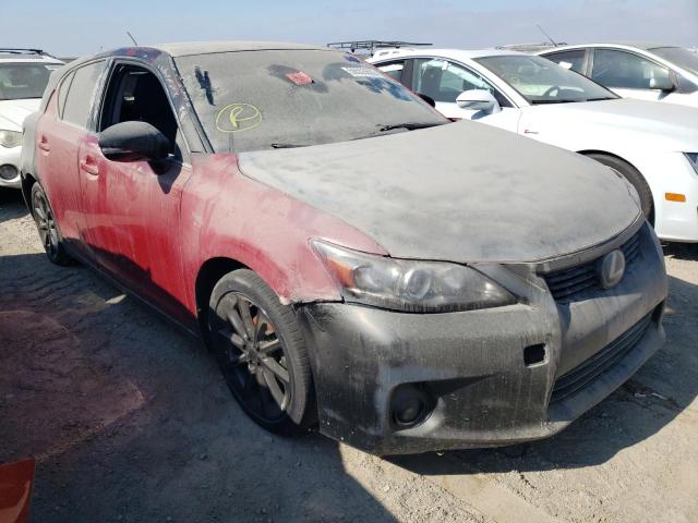 LEXUS CT 200 2012 with VIN JTHKD5BH0C2119297 - Photo from auction
