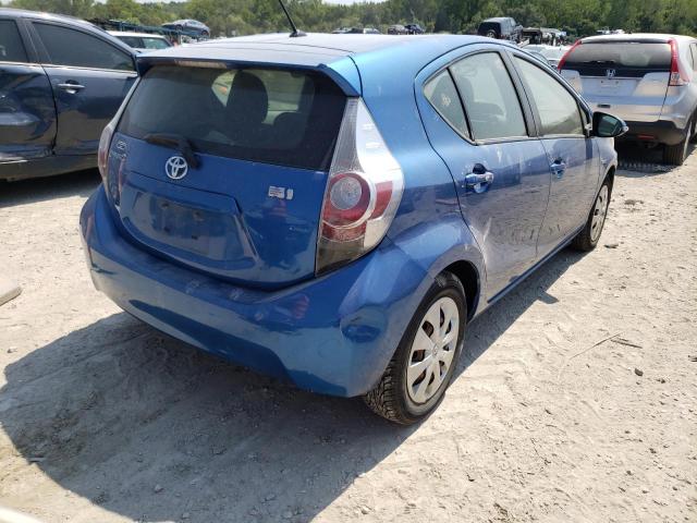 Photo 4 from auction – 2013 TOYOTA PRIUS C with VIN JTDKDTB35D1542202