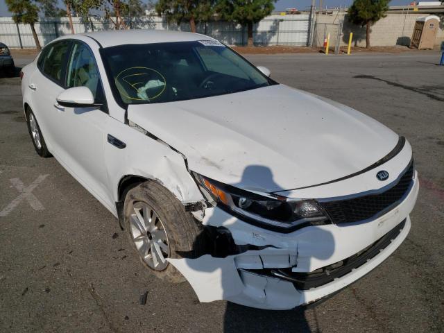 KIA OPTIMA LX 2016 with VIN 5XXGT4L36GG053748 - Photo from auction