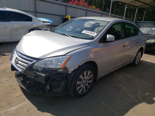 Photo 2 from auction – 2015 NISSAN SENTRA S with VIN 3N1AB7AP9FL682040