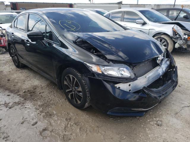 HONDA CIVIC EX 2014 with VIN 19XFB2F84EE040738 - Photo from auction