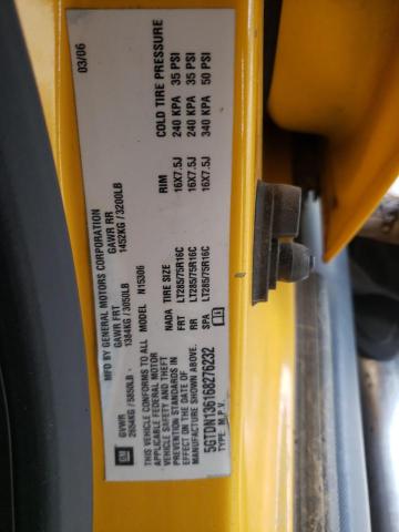 Photo 10 from auction – 2006 HUMMER H3 with VIN 5GTDN136168276232