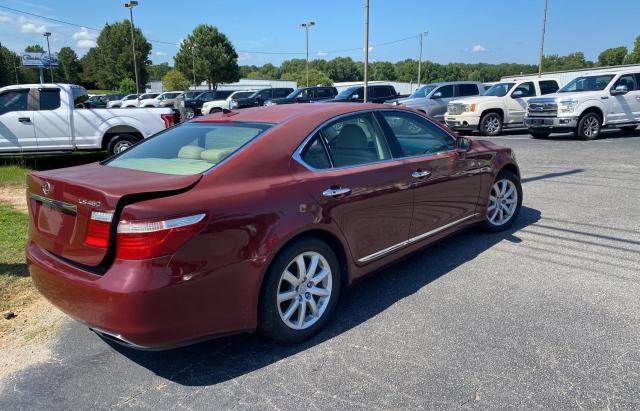 Photo 4 from auction – 2008 LEXUS LS 460 with VIN JTHBL46F585079469