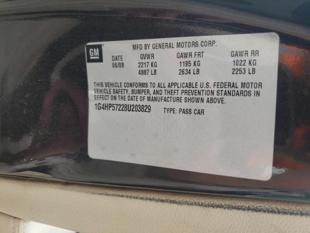 Photo 10 from auction – 2008 BUICK LUCERNE CX with VIN 1G4HP57228U203829
