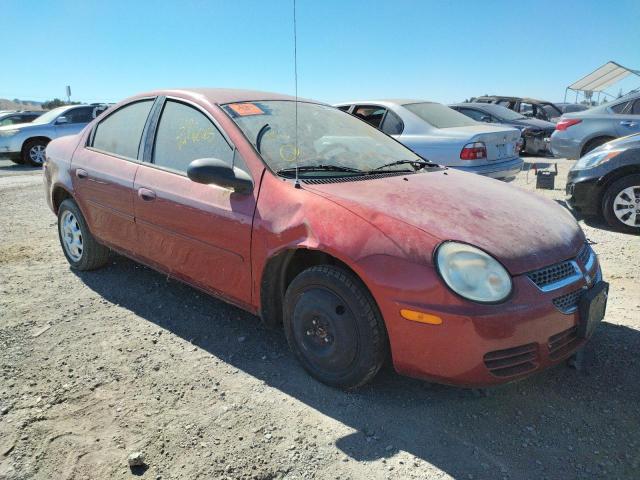 DODGE NEON SXT 2005 with VIN 1B3ES56C15D173719 - Photo from auction