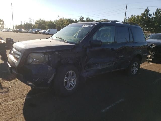 Photo 9 from auction – 2006 HONDA PILOT EX with VIN 2HKYF18466H526630