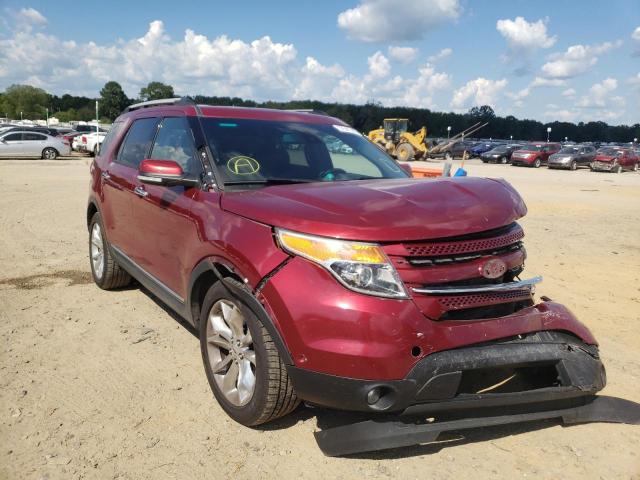 FORD EXPLORER L 2014 with VIN 1FM5K7F80EGA11418 - Photo from auction