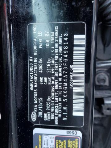 Photo 10 from auction – 2015 KIA OPTIMA LX with VIN 5XXGM4A73FG498143