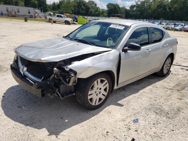 Photo 2 from auction – 2012 DODGE AVENGER SE with VIN 1C3CDZAB8CN253326