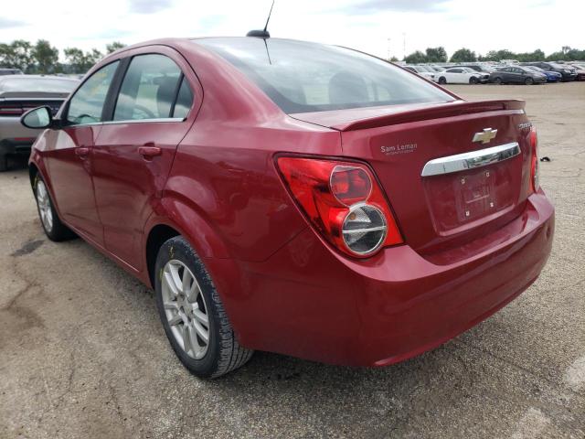 Photo 3 from auction – 2015 CHEVROLET SONIC LT with VIN 1G1JC5SH3F4134880