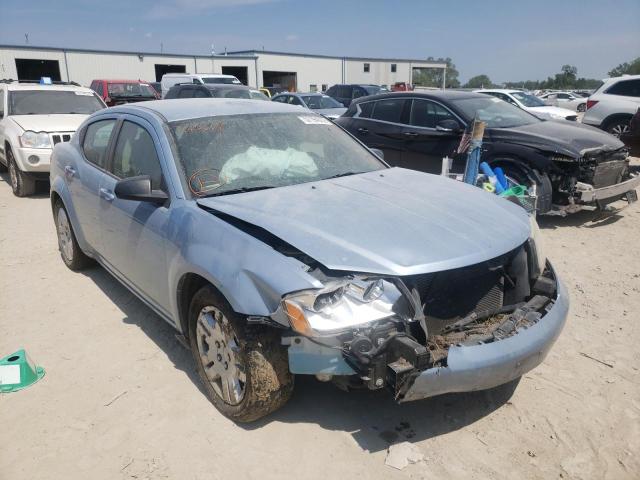 DODGE AVENGER SE 2013 with VIN 1C3CDZAGXDN766817 - Photo from auction