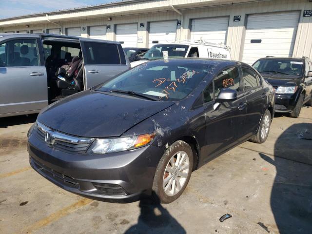 Photo 2 from auction – 2012 HONDA CIVIC EX with VIN 19XFB2F87CE035286
