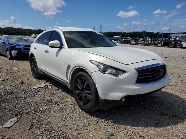 INFINITI QX70 2014 with VIN JN8CS1MW6EM411631 - Photo from auction