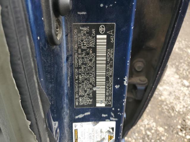 Photo 10 from auction – 2006 TOYOTA COROLLA CE with VIN JTDBR32E860078625