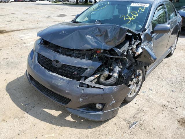 Photo 9 from auction – 2009 TOYOTA COROLLA BA with VIN 1NXBU40E39Z021281
