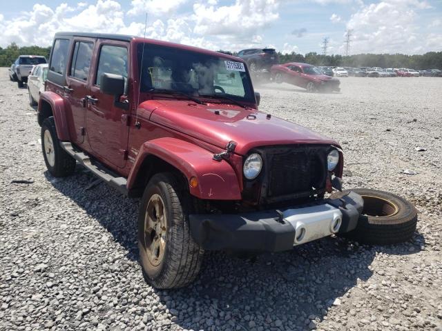 Photo 1 from auction – 2013 JEEP WRANGLER U with VIN 1C4BJWEG0DL507175
