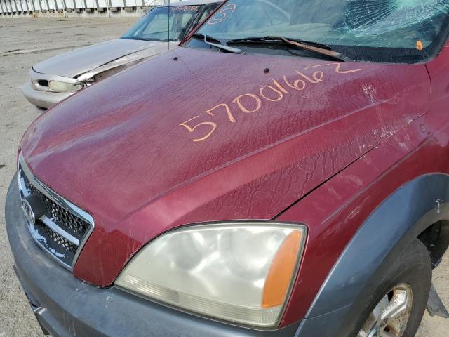 Photo 9 from auction – 2003 KIA SORENTO EX with VIN KNDJD733X35165410