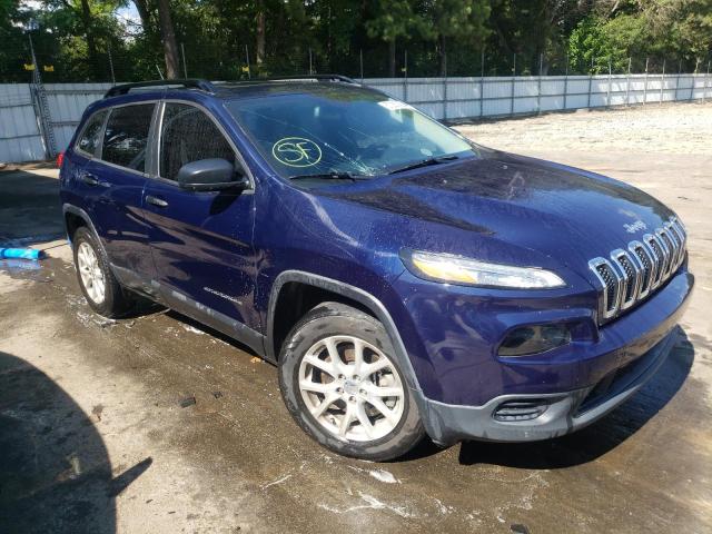 Photo 1 from auction – 2015 JEEP CHEROKEE S with VIN 1C4PJMAB2FW681030