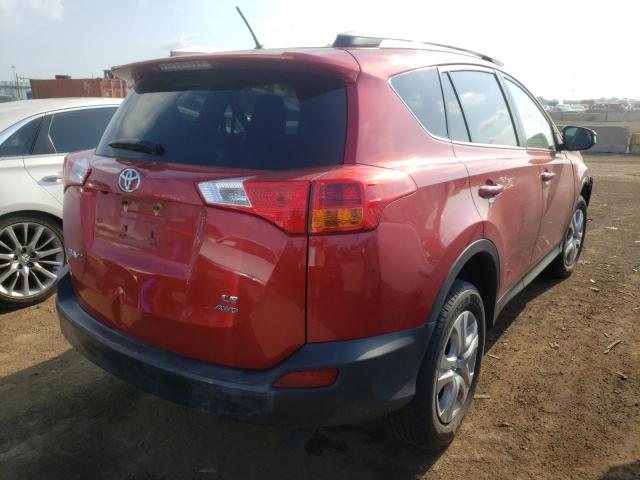 Photo 4 from auction – 2014 TOYOTA RAV4 LE with VIN 2T3BFREV0EW186139