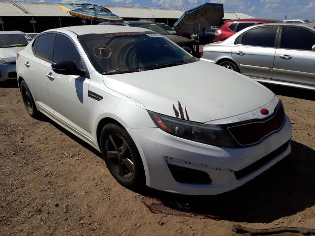 KIA OPTIMA LX 2014 with VIN KNAGM4A75E5463944 - Photo from auction