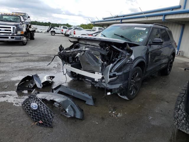 Photo 2 from auction – 2021 FORD EXPLORER S with VIN 1FM5K8GC0MGB12109