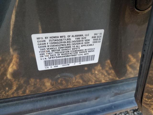 Photo 10 from auction – 2016 ACURA MDX TECHNO with VIN 5FRYD4H44GB019487