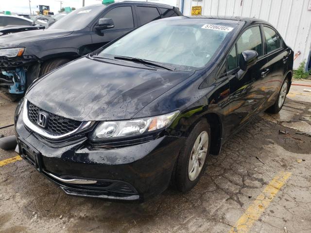 Photo 2 from auction – 2015 HONDA CIVIC LX with VIN 19XFB2F55FE060388