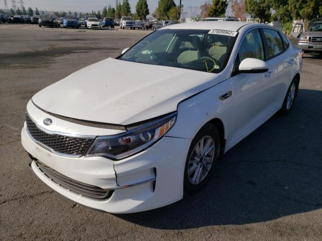 Photo 2 from auction – 2016 KIA OPTIMA LX with VIN 5XXGT4L36GG053748